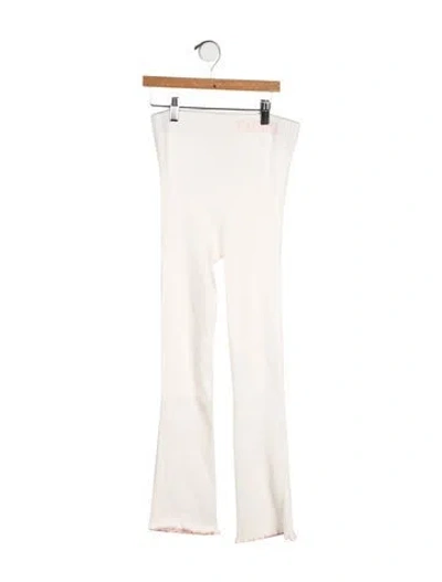 Pre-owned Fendi Kids' Girls' Printed Pants In Neutrals