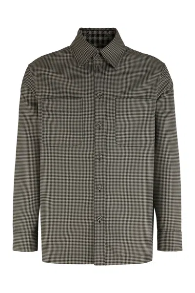 Fendi Giubbotto Ny Pdp+ny Vichy In Gray