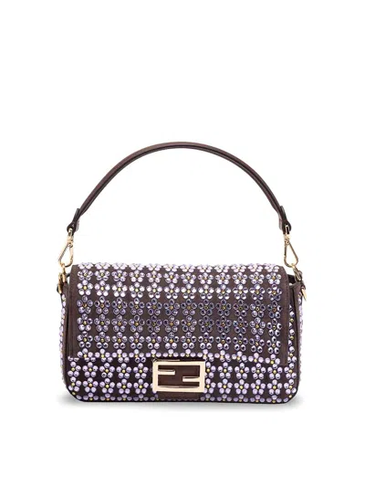 Fendi `go Rain` `baguette` Bag In Red