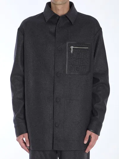FENDI GO-TO BLOUSON IN CASHMERE