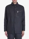 Fendi Gray Cashmere Go-to Jacket In Grey