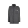 Fendi Cashmere Go-to Single-breasted Blouson Jacket