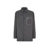 Fendi Cashmere Go-to Single-breasted Blouson Jacket
