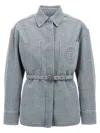 Fendi Blue Denim Go-to Jacket