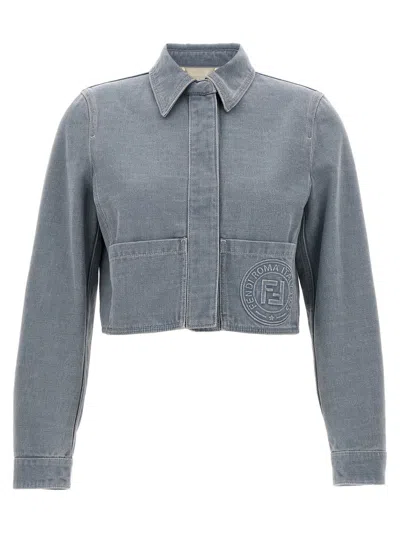 Fendi 'go-to' Jacket In Blue