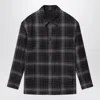 Fendi Go-to Jacket Tartan Brown Men In Brown