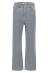 Fendi Versatile Denim Trousers With Belt Loops