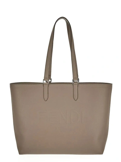 Fendi Go To Shopper Bag In Corda Palladio