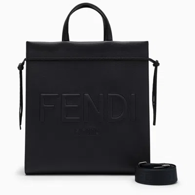 Fendi Go To Shopper Medium Black Bag