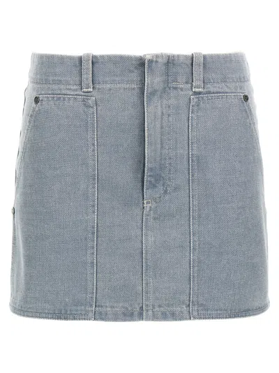 Fendi Go-to Skirt In Blue