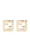 Fendi Forever  Earrings In Gold