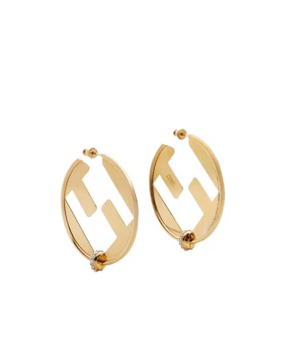 Fendi Gold-colored Earrings