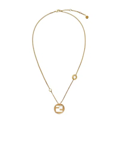 Fendi Gold-colored Necklace