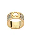 Fendi Gold-coloured Ring In Gold