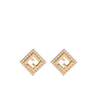 Fendi Gold Earrings Women