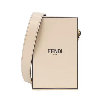 Pre-owned Fendi Gold Leather Shoulder Bag ()