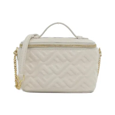 Pre-owned Fendi Gold Leather Shoulder Bag ()