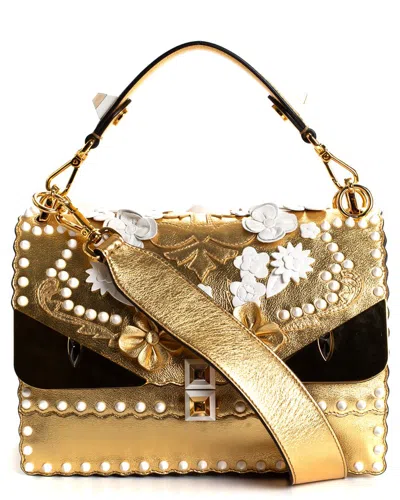 Fendi Gold Metallic Wonder Monster Kan 1 (authentic )