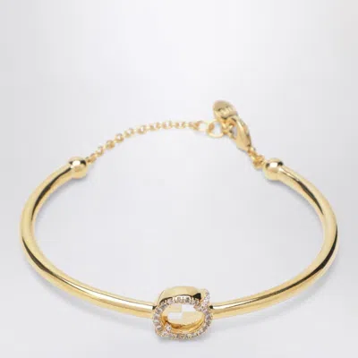 Fendi Goldcoloured Everround Bracelet In Pattern