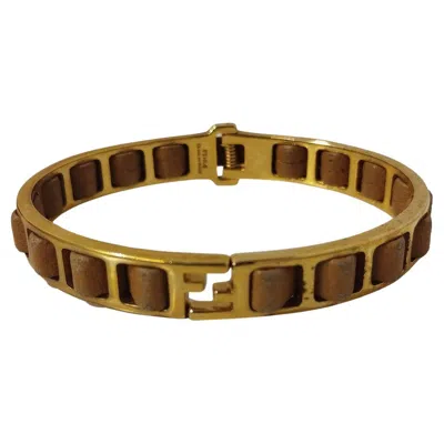 Pre-owned Fendi Golden Bracelet In Multi