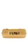 Fendi Metal Rigid Bracelet Gold-tone Finish In Golden