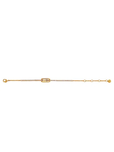 FENDI WOMEN GOLDEN OLOCK BRACELET, ONESIZE LUXURY BRACELETS FOR WOMEN DARVEYS