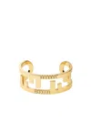Fendi Forever Bangle In Golden