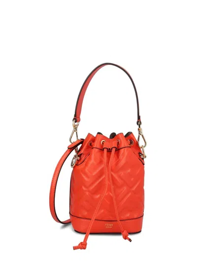 Fendi Gorgeous Lava-colored Women's Mini Handbag For Ss24 Season