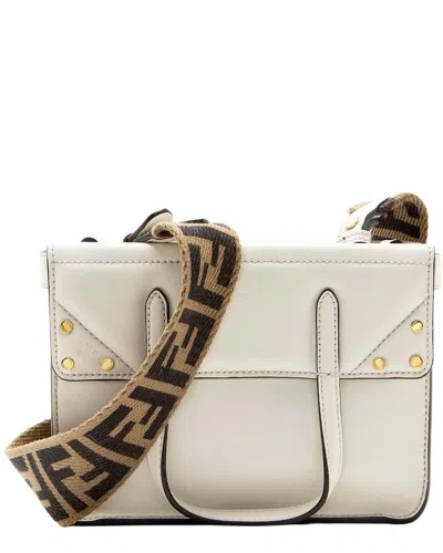 Fendi Grace Flip Mini Tote (authentic Pre-loved) In Neutral