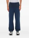 Fendi Gradient Effect Track Pants In Blue