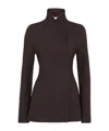 Fendi Women Blazer In Grain De Poudre In Black