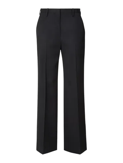Fendi Grain De Poudre Pants In Black