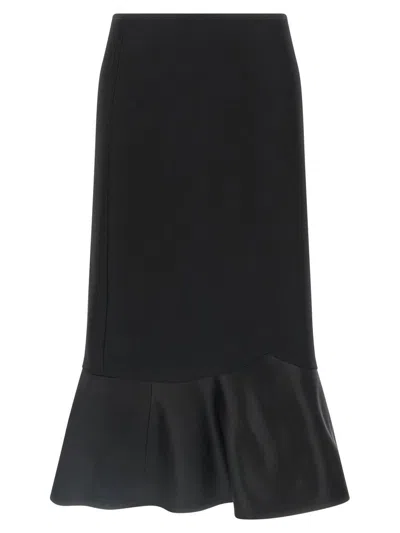 FENDI FENDI GRAIN DE POUDRE SKIRT