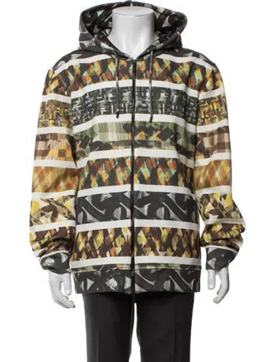 Pre-owned Fendi Graphic Print Jacket In Multicolor