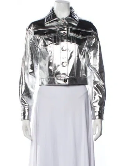 Pre-owned Fendi Graphic Print Jacket In Multicolor
