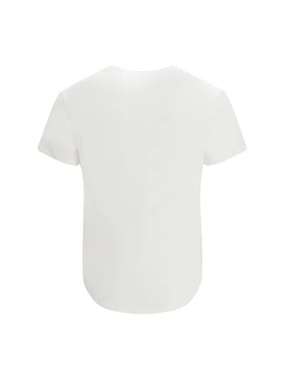 Fendi Graphic Print Jersey T-shirt In White