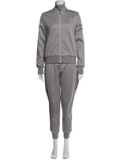 Pre-owned Fendi Graphic Print Lounge Set In Grey