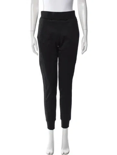 Pre-owned Fendi Graphic Print Sweatpants In Black