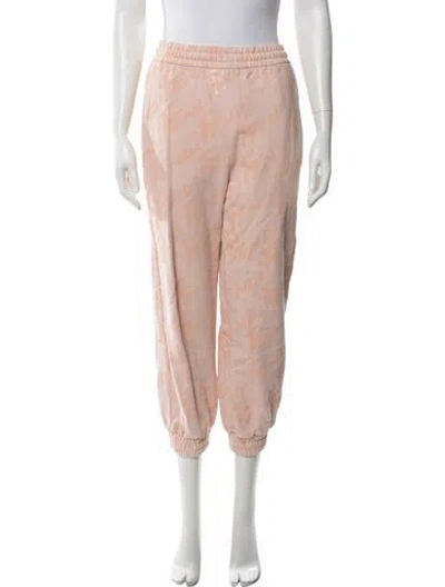 Pre-owned Fendi Graphic Print Sweatpants In Neutrals
