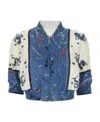 Fendi Graphic Printed Bomber Jacket In Multi