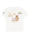 Fendi Graphic Short-sleeve T-shirt In Neutral