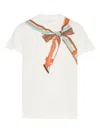 Fendi Graphic T-shirt In White