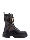 Fendi Graphy Biker Boot In Nero