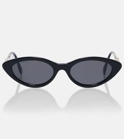 Fendi Graphy Cat-eye Sunglasses In Black