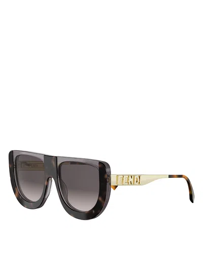 Fendi Graphy Pantos Sunglasses, 53mm In Multi