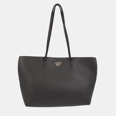 Pre-owned Fendi Gray Carla Selleria Tote Bag