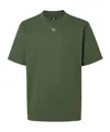 Fendi Ff Cotton Jersey Oversize T-shirt In Green