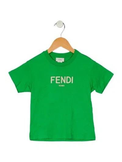 Pre-owned Fendi Babies' Green Girls Shirt