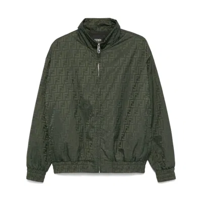 Fendi Green Jackets - Padded & Down Jackets Men