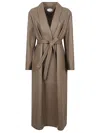 Fendi Brown Deer Leather Coats